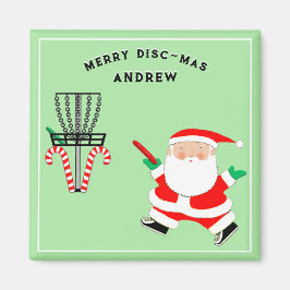 Imã Presente de Férias de Disc Golf