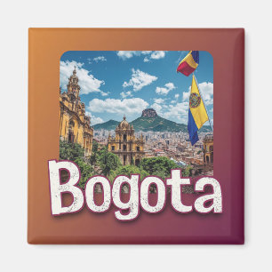 Imã Presente de Férias em Bogotá Colômbia para Amantes