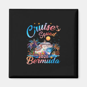 Imã Presente de Férias em Família nas Bermudas para Eq