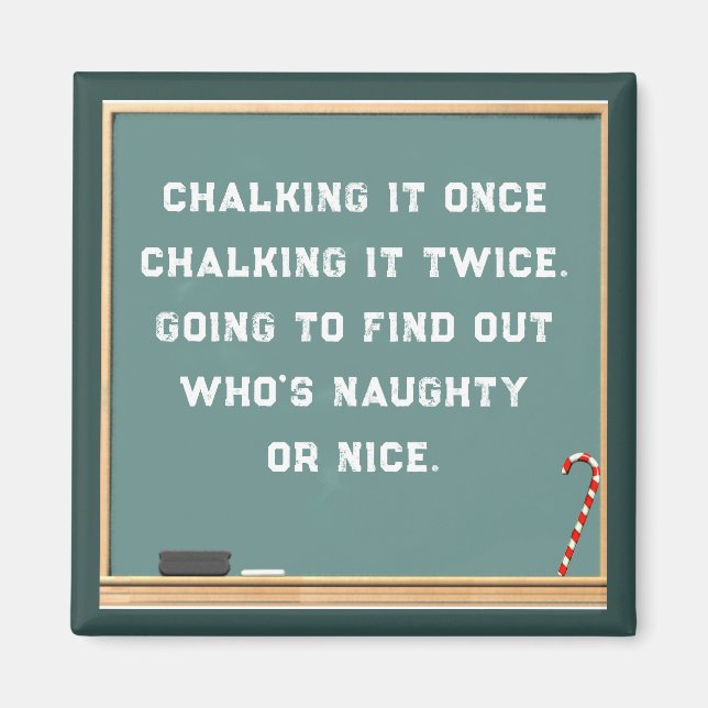 Imã Presente de Férias para Professores (Frente)