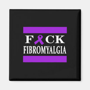 Imã Presente de Fita Roxa de Consciência do Guerreiro