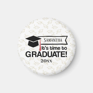 Imã Presente de Formatação de Ano e Nome Personalizado