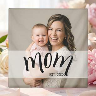 Imã Presente de Foto Estabelecida para Mamãe pela Prim