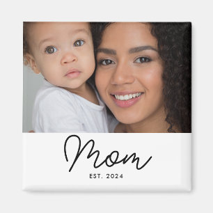 Imã Presente de Foto Estabelecida pela Mamãe