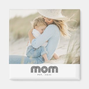 Imã Presente de Foto Estabelecida pela Mamãe