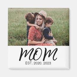 Imã Presente de Foto Estabelecida pela Mamãe