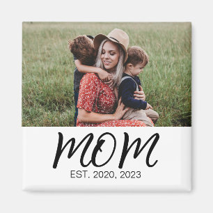 Imã Presente de Foto Estabelecida pela Mamãe