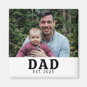 Imã Presente de Foto Estabelecida pelo Papai