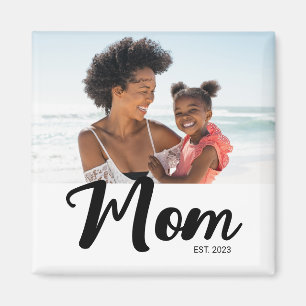 Imã Presente de Foto Estabelecido pela Mamãe