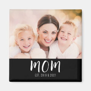 Imã Presente de Foto Estabelecido pela Mamãe