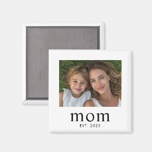 Imã Presente de Foto Estabelecido pela Mamãe