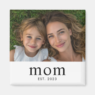 Imã Presente de Foto Estabelecido pela Mamãe