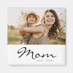Imã Presente de Foto Estabelecido pela Mamãe