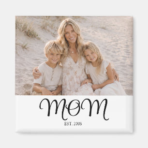 Imã Presente de Foto Estabelecido pela Mamãe