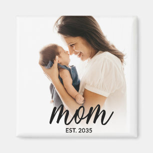 Imã Presente de Foto Estabelecido pela Mamãe