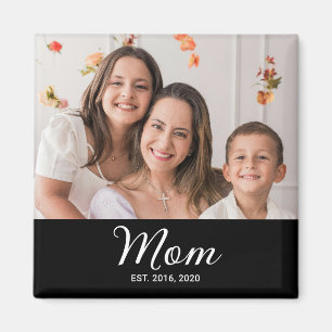 Imã Presente de Foto Estabelecido pela Mamãe
