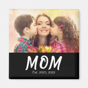 Imã Presente de Foto Estabelecido pela Mamãe
