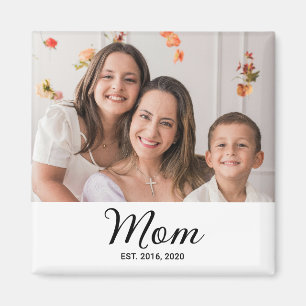 Imã Presente de Foto Estabelecido pela Mamãe