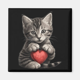 Imã Presente de Gato Fofo Para Amantes de Gatinhos Kit