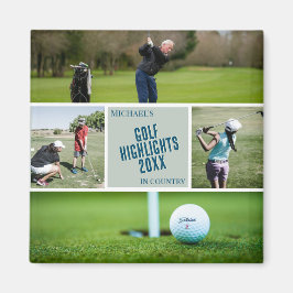 Imã Presente de golfe de íman da Foto Golfe