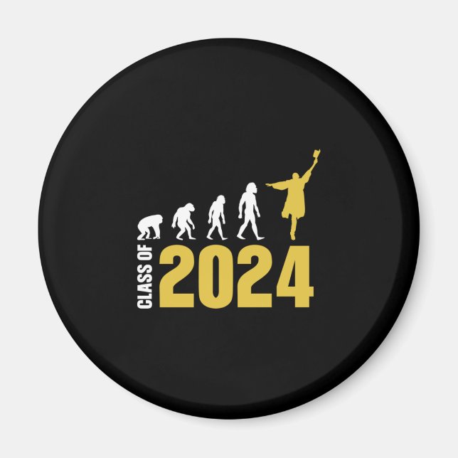 Imã Presente de Graduação | Classe De 2024 (Frente)