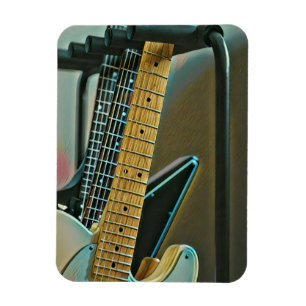Ímã presente de guitarra para dia de os pais