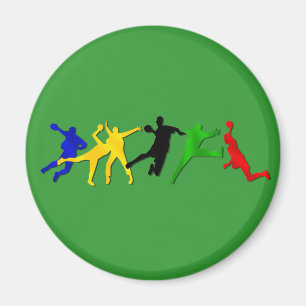 Imã Presente de handebol para jogadores de handebol e