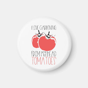 Imã Presente de jardinagem de tomate