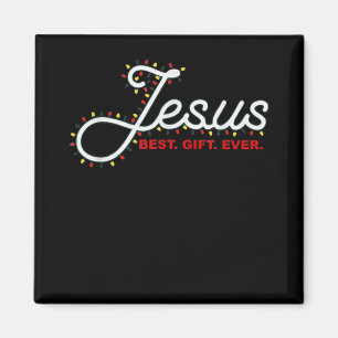 Imã Presente de Jesus Sempre Luz de Natal Camisa Prese