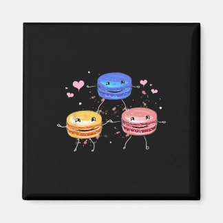 Imã Presente de Macaroon de Cheerleading Fofa e Delici