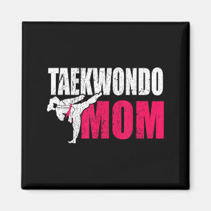 Imã Presente de Mãe de Taekwondo