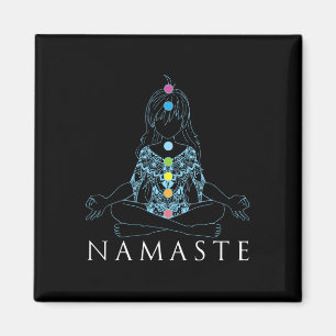 Imã Presente de Meditação de Yoga Namaste