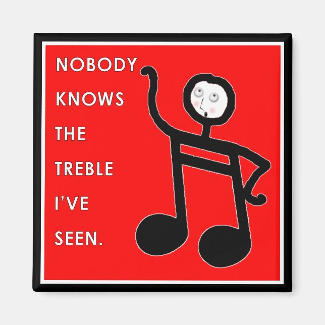 Imã Presente de Música por Sobresso (Frente)