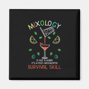 Imã Presente de Natal Barman Mixologista