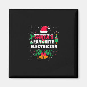 Imã Presente de Natal Elétrico Favorito do Santas