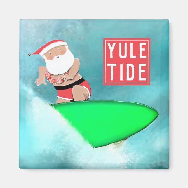 Imã Presente de Natal no Havaí (Frente)
