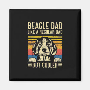 Imã Presente de Natal   Pai de Cachorro Beagle