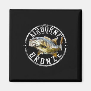 Imã Presente de pesca com boca pequena para homens e m