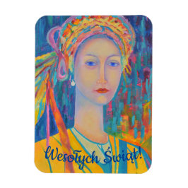 Ímã Presente de Polônia Merry Christmas Wesołych Świąt