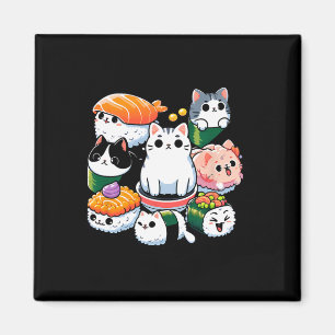 Imã Presente de Sobrecarga Sushi Gata Sushi com Anime