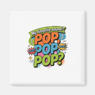 Imã Presente de som engraçado do Chiropractor Pop