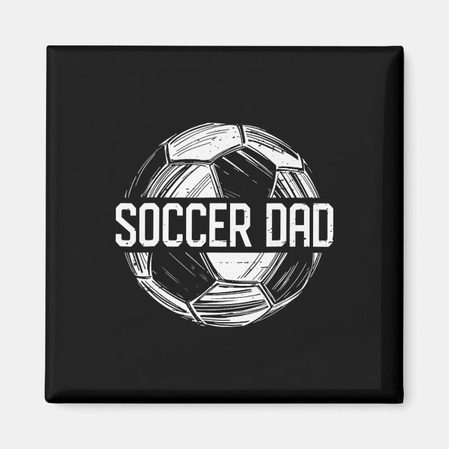Imã Presente de Time de Futebol Família do Pai de Fute (Frente)