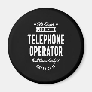 Imã Presente de Trabalho de Operador Telefônico