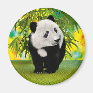 Imã Presente de Urso Panda Fofinho Kawaii para Amantes
