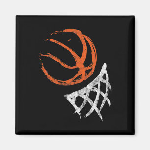 Imã Presente de Ventilador de Basquete para Masculinas