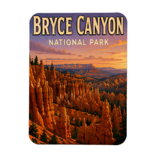 Ímã Presente de viagem Bryce Canyon Utah Hoodoos