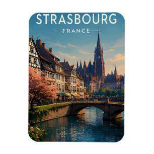 Ímã Presente de Viagem Estrasburgo França