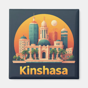 Imã Presente de Viagem Kinshasa Congo para Visitantes