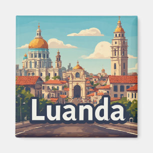 Imã Presente de Viagem Luanda Angola para Visitantes �