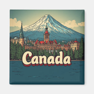 Imã Presente de Viagem no Canadá Para Exploradores Fre